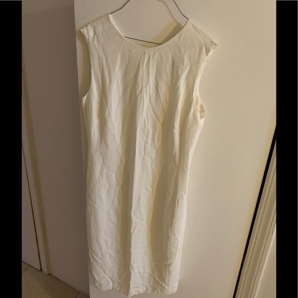 WHITE BOGATO DRESS